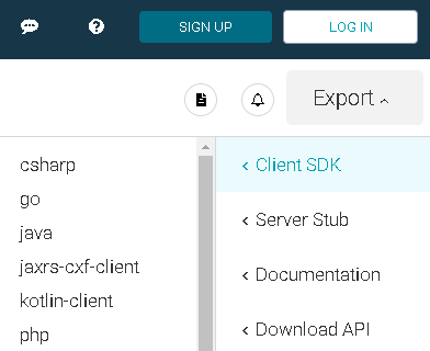 Generate an SDK from the EdiNation API on SwaggerHub