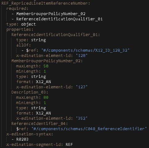openapi segment object