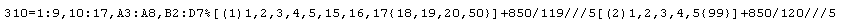 sef codes multiple